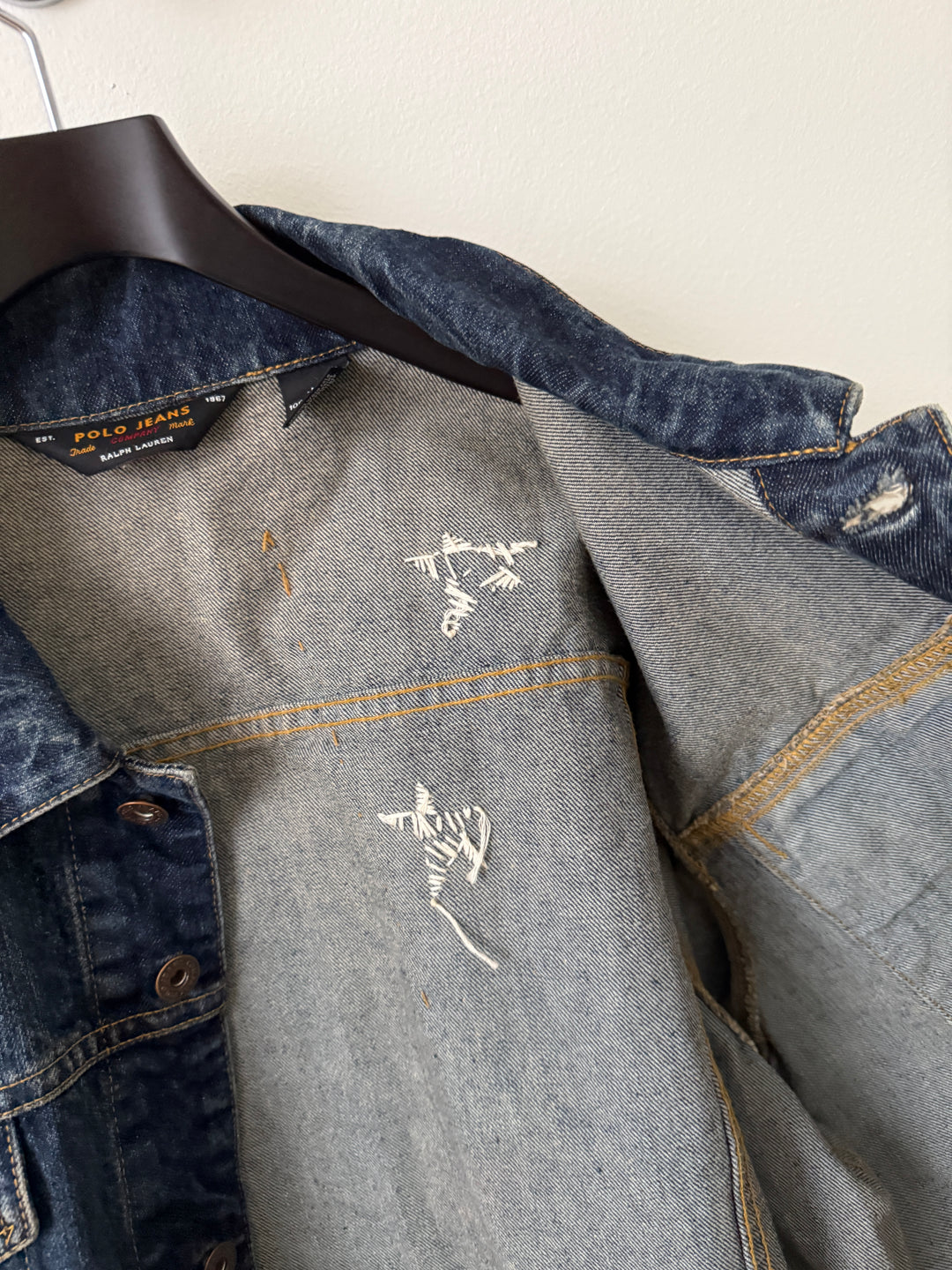 American Flag Denim Jacket