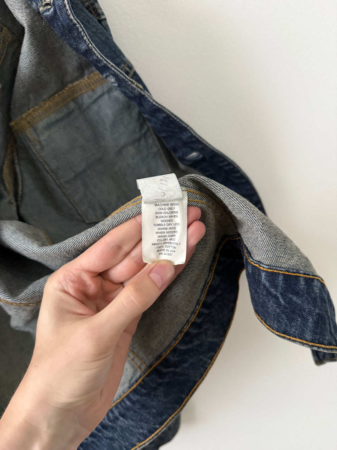 American Flag Denim Jacket