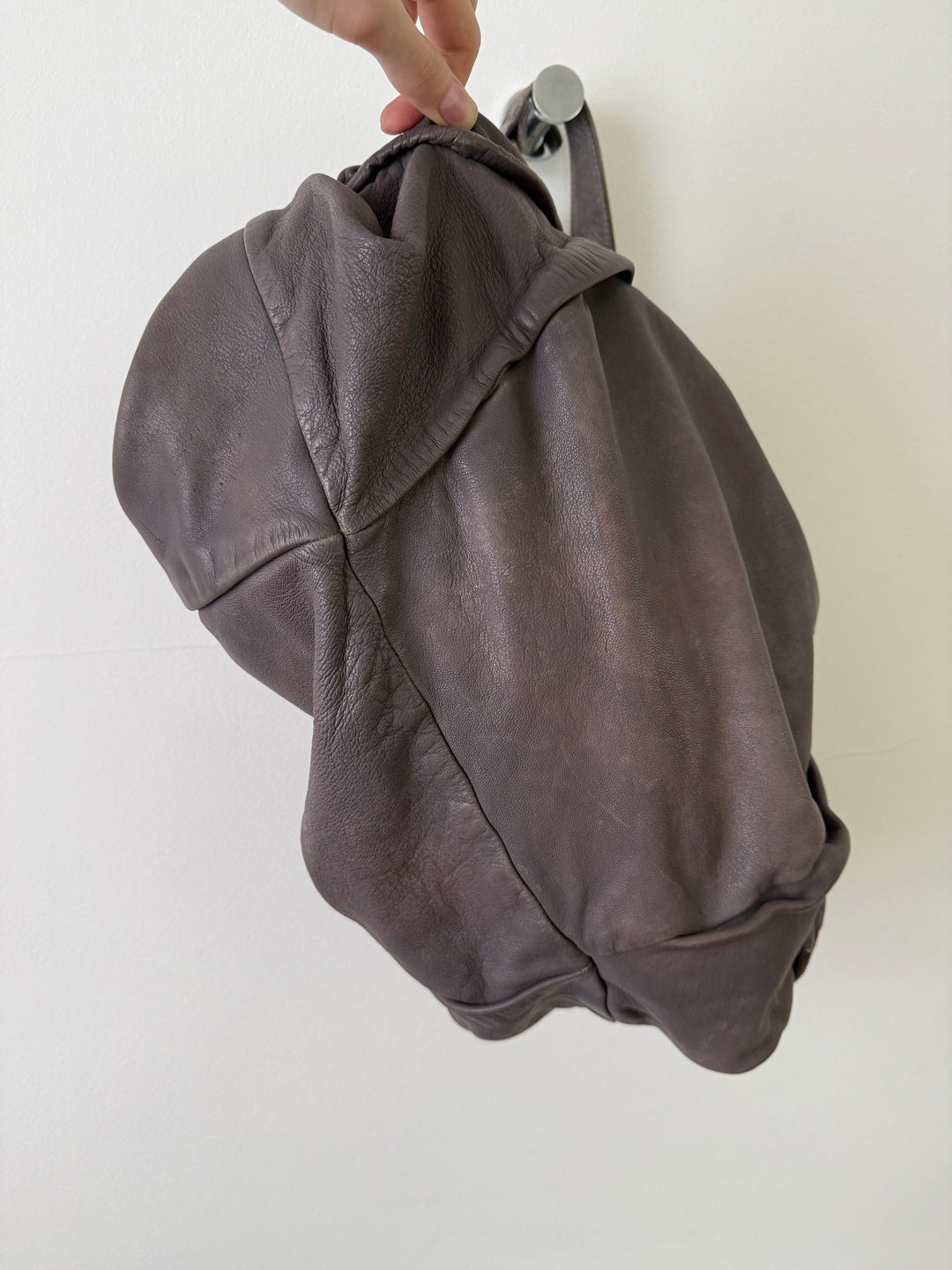 Leather Hobo Bag