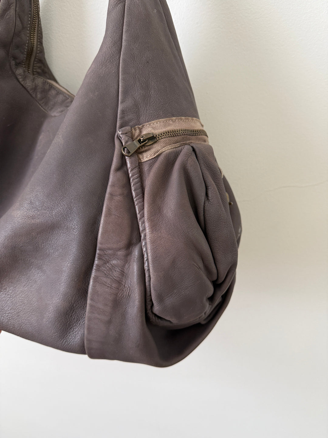 Leather Hobo Bag