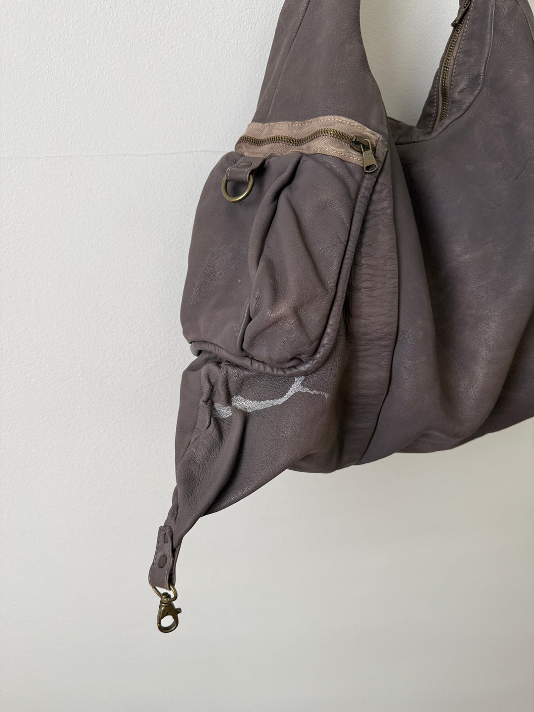 Leather Hobo Bag