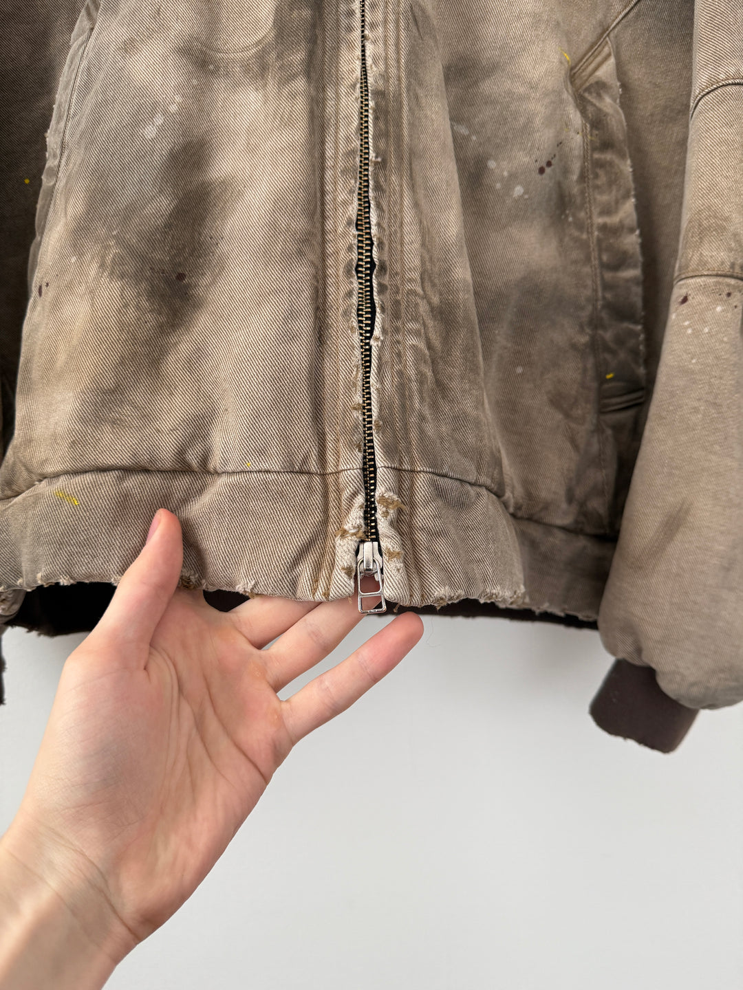 Beck Destroyed Hooded Bomber