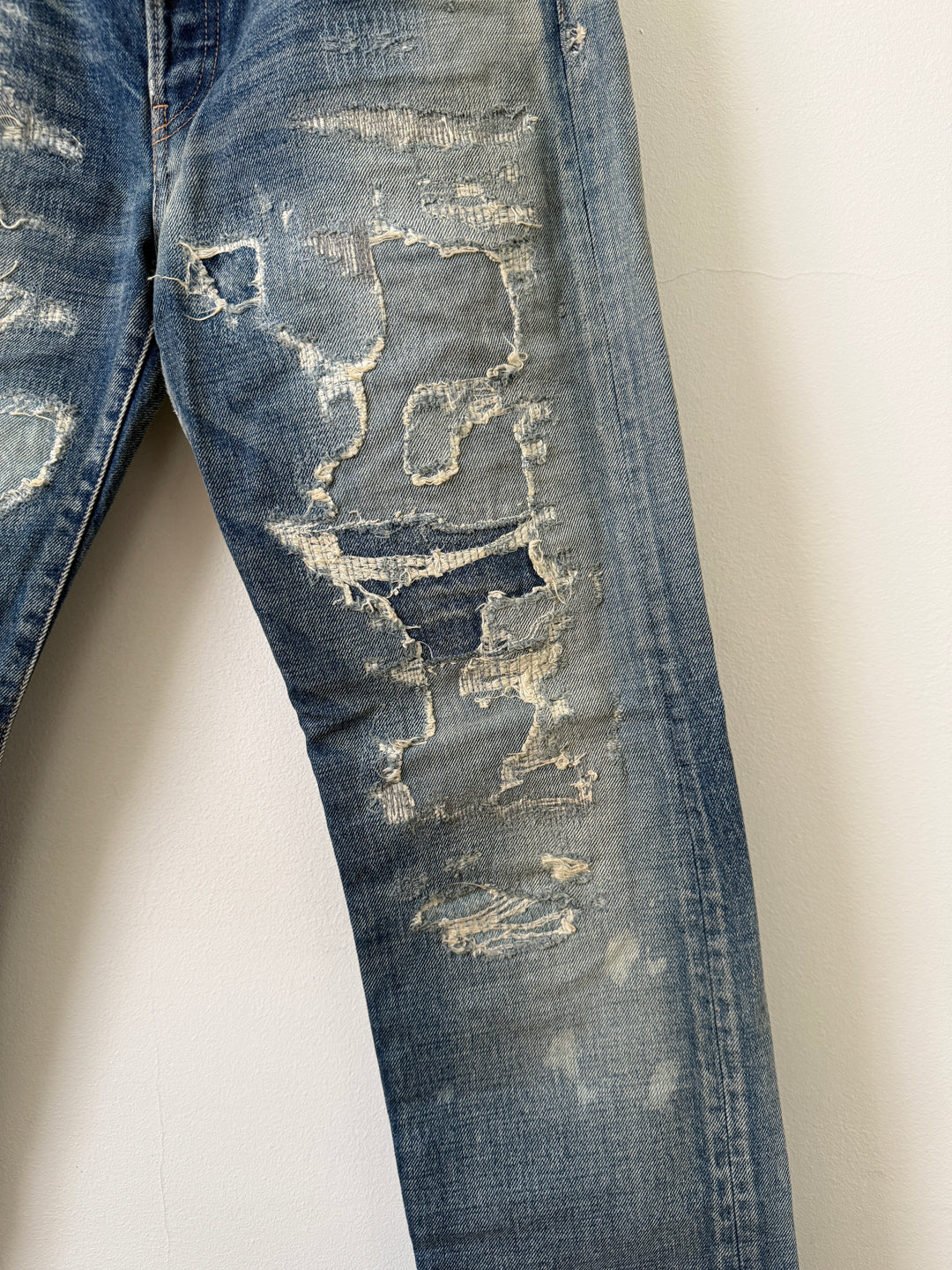 Japanese Boro Repair The Daze 2 Seno Denim Jeans