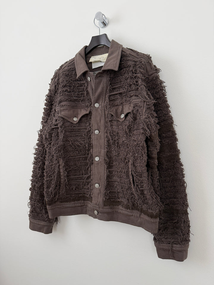 Distressed Denim Jacket
