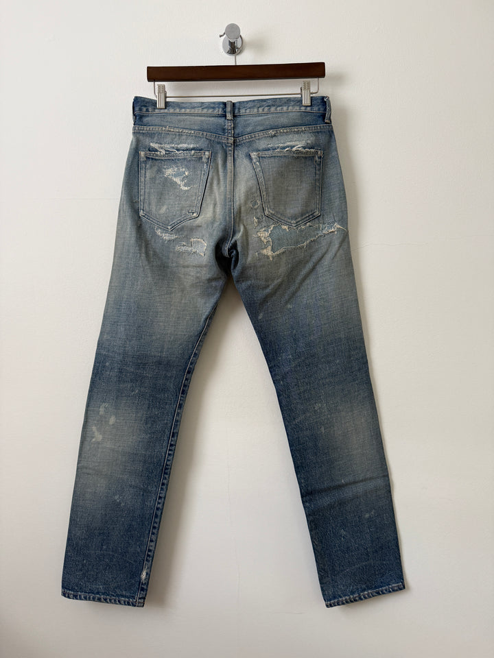 Japanese Boro Repair The Daze 2 Seno Denim Jeans