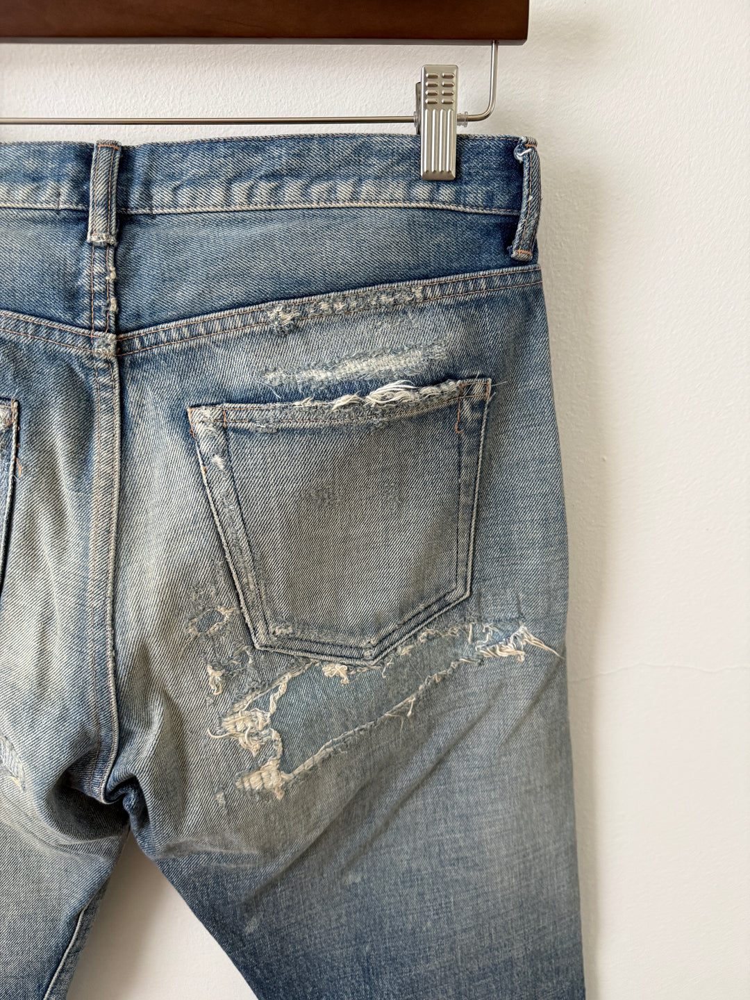 Japanese Boro Repair The Daze 2 Seno Denim Jeans