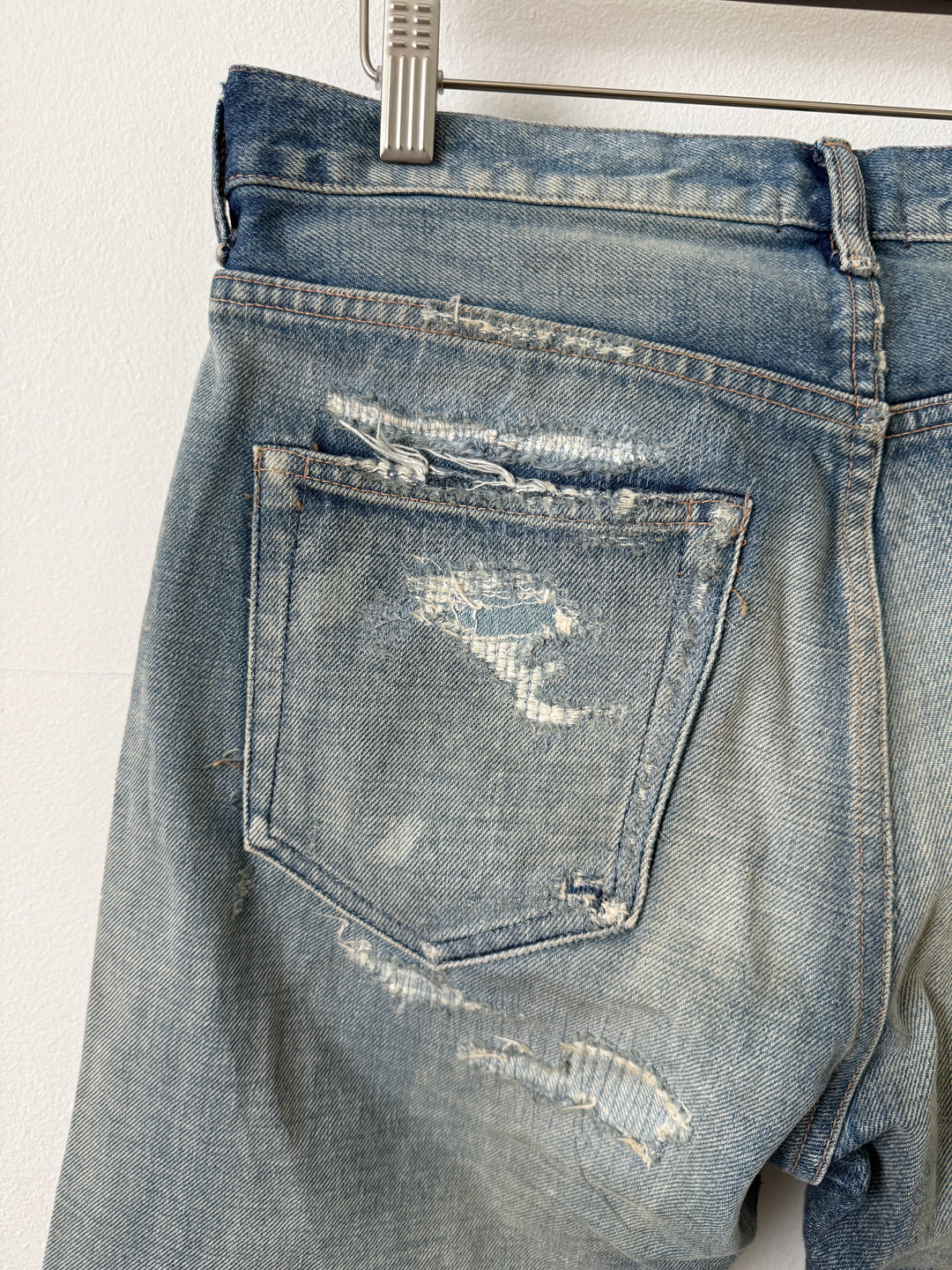 Japanese Boro Repair The Daze 2 Seno Denim Jeans