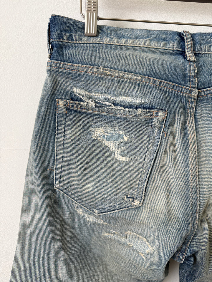 Japanese Boro Repair The Daze 2 Seno Denim Jeans