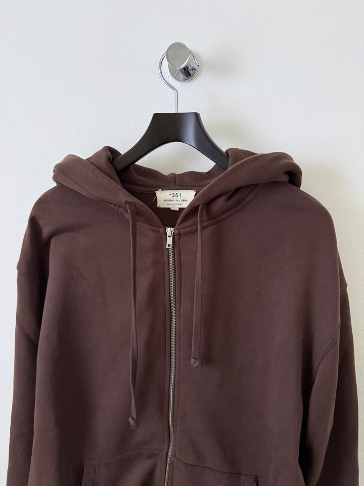+351 Cotton Zip Up Hoodie
