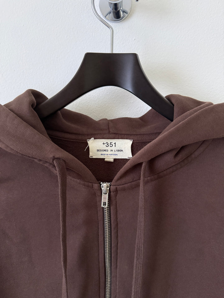 +351 Cotton Zip Up Hoodie