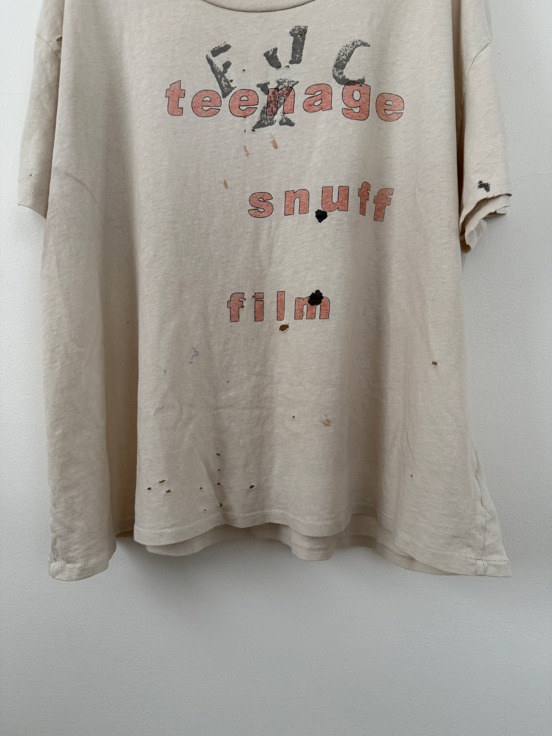Teenage Snuff Film Thrashed Tee