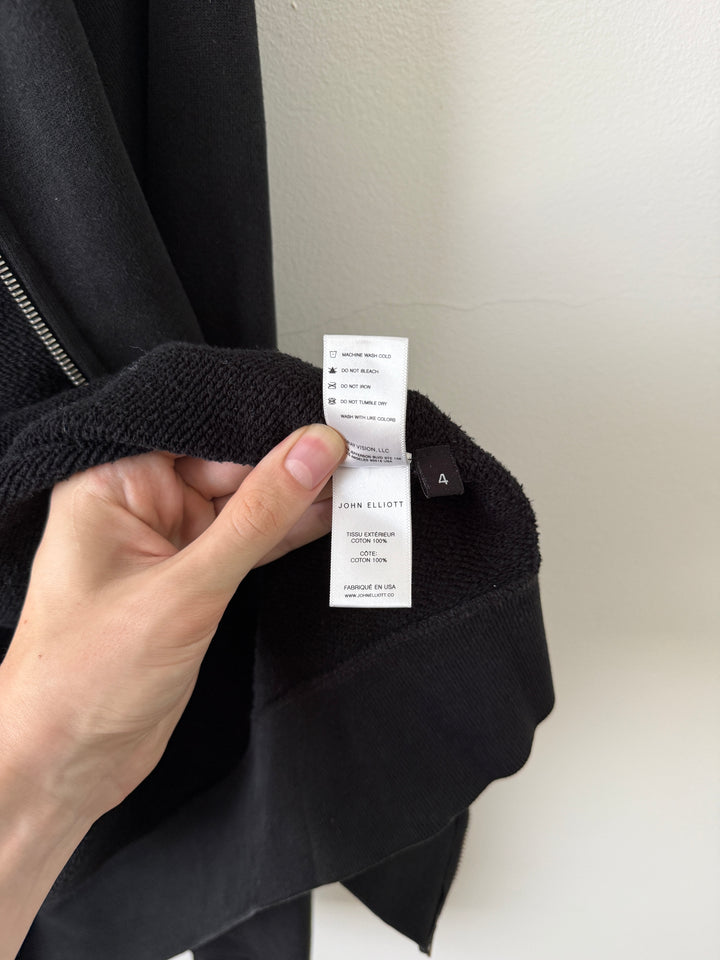 Black Zip Up Hoodie