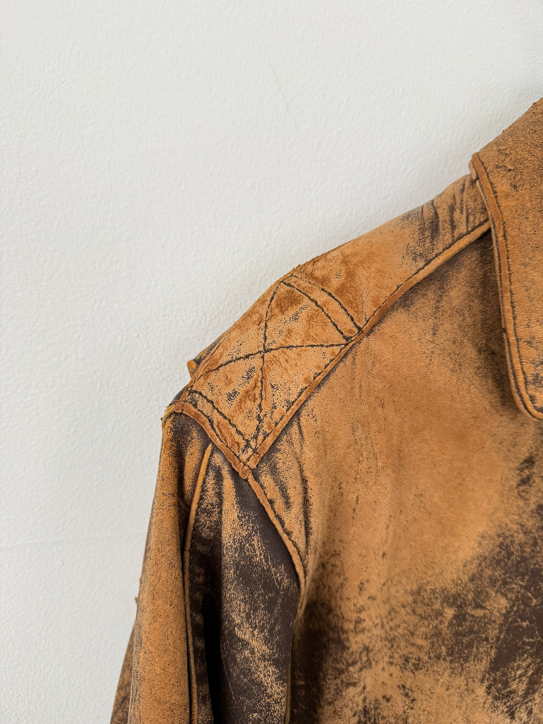 Leather Bomber Jacket