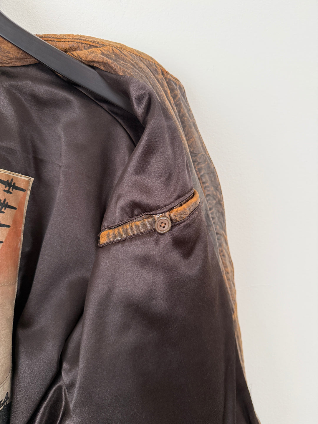 Leather Bomber Jacket
