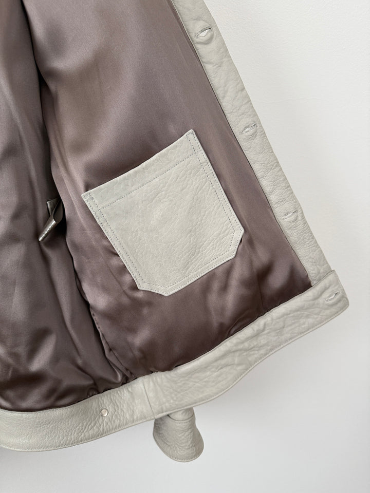 Leather Trucker Jacket