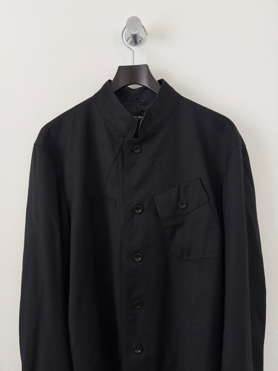 Wool Button Up Shirt