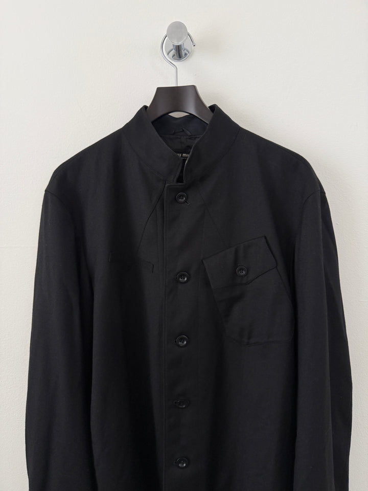 Wool Button Up Shirt