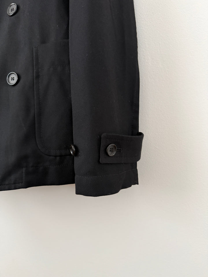 Hooded Thin Peacoat