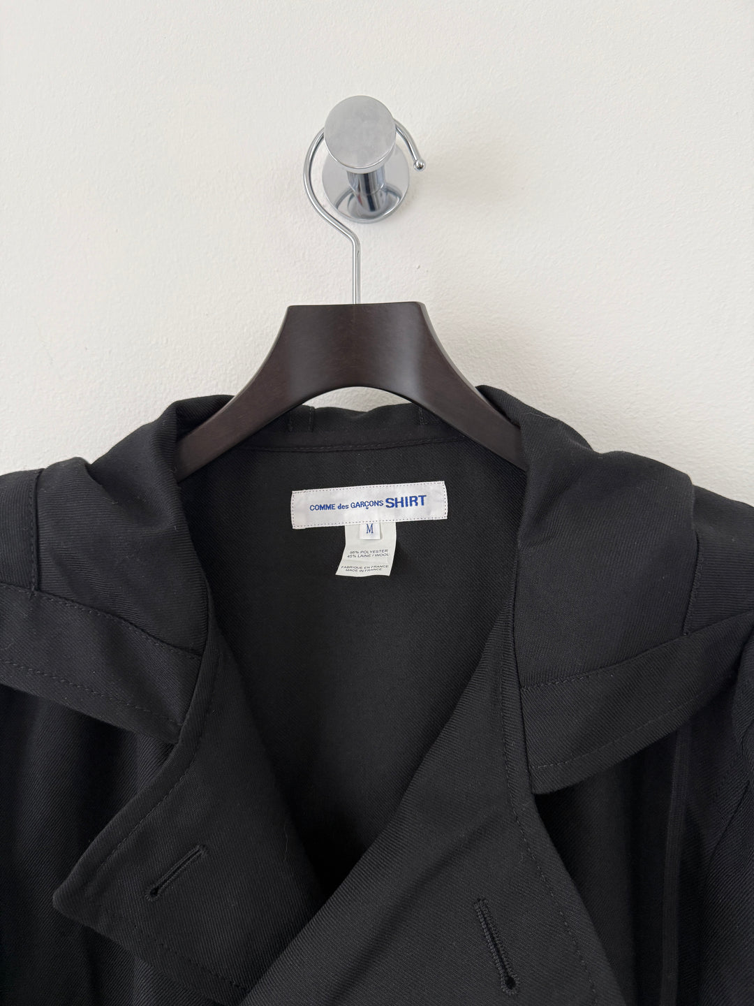 Hooded Thin Peacoat
