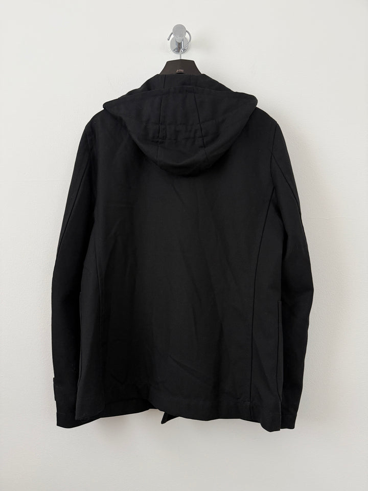 Hooded Thin Peacoat