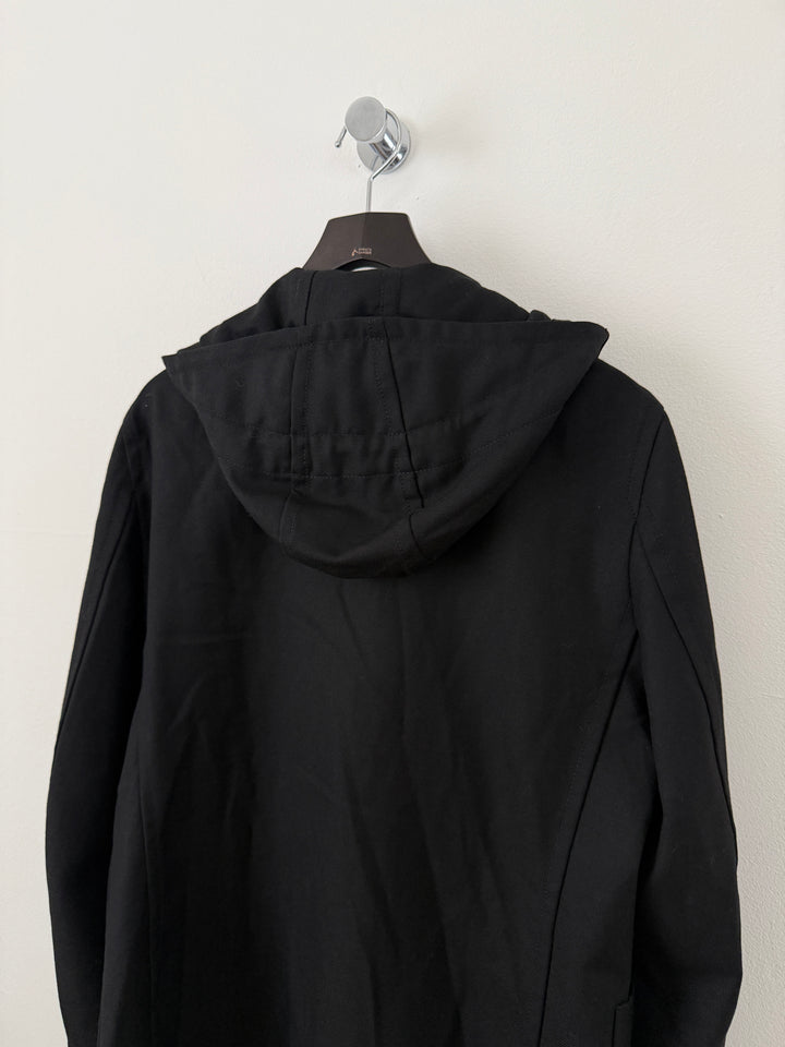 Hooded Thin Peacoat
