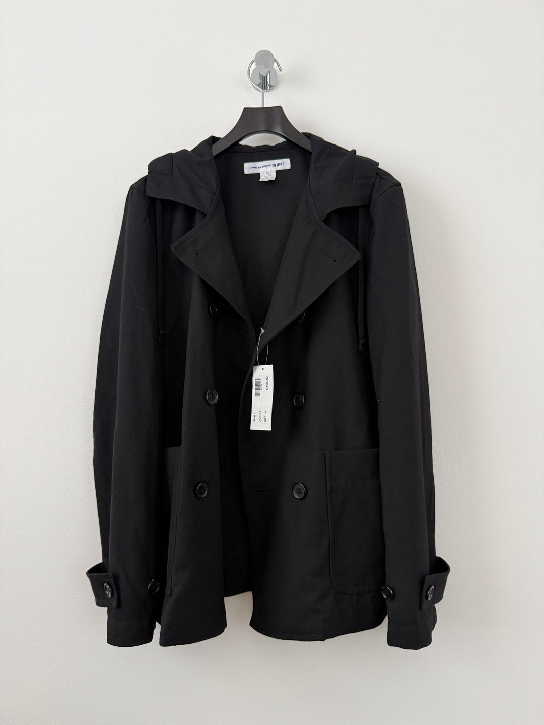Hooded Thin Peacoat