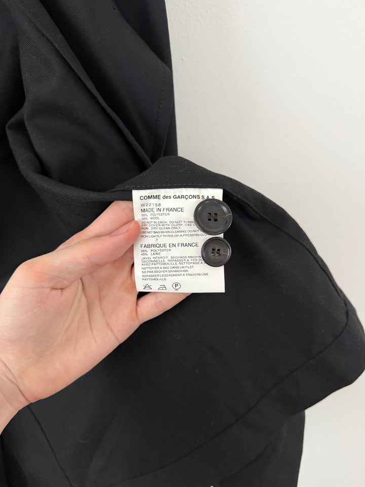 Hooded Thin Peacoat