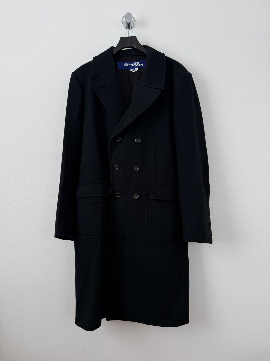 Wool Double Breasted Overcoat
