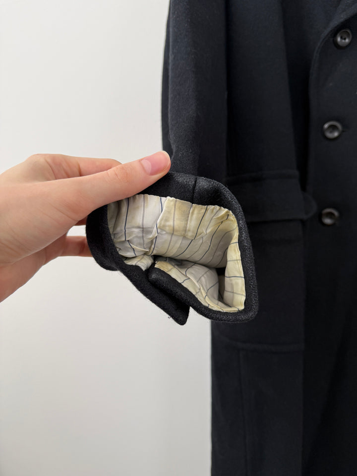 Wool Double Breasted Overcoat