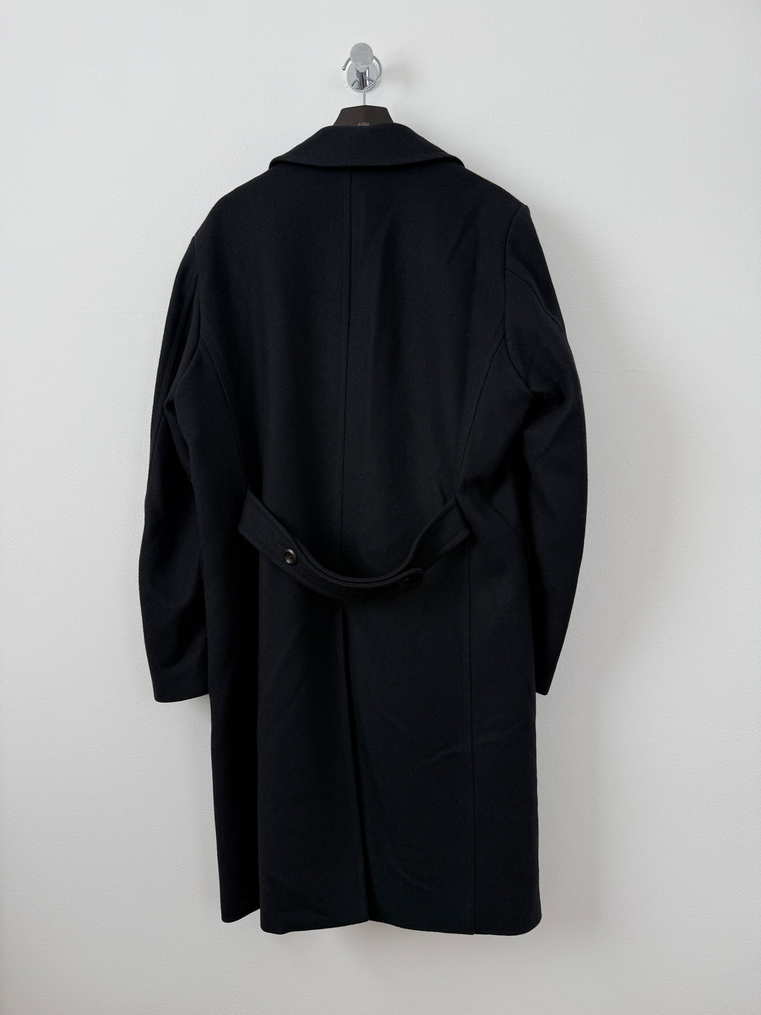 Wool Double Breasted Overcoat