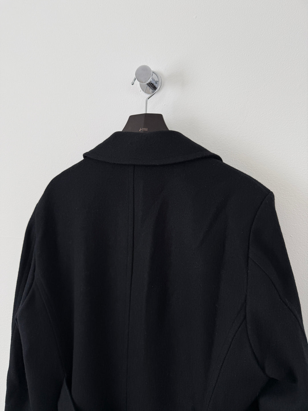 Wool Double Breasted Overcoat