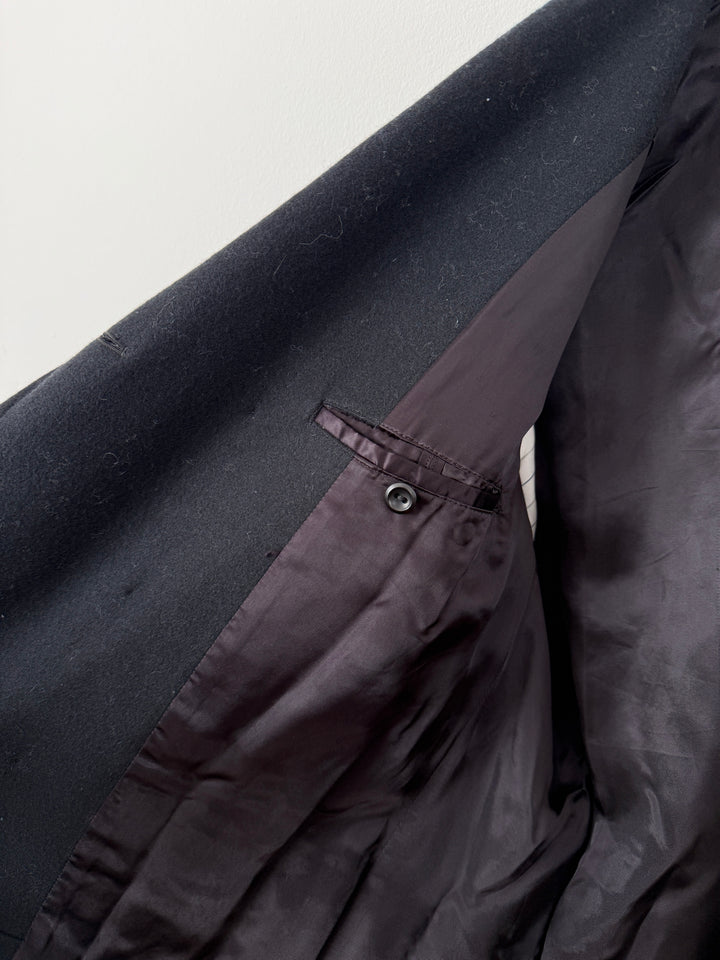 Wool Double Breasted Overcoat