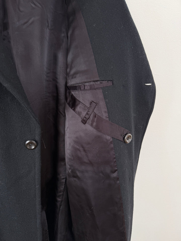 Wool Double Breasted Overcoat
