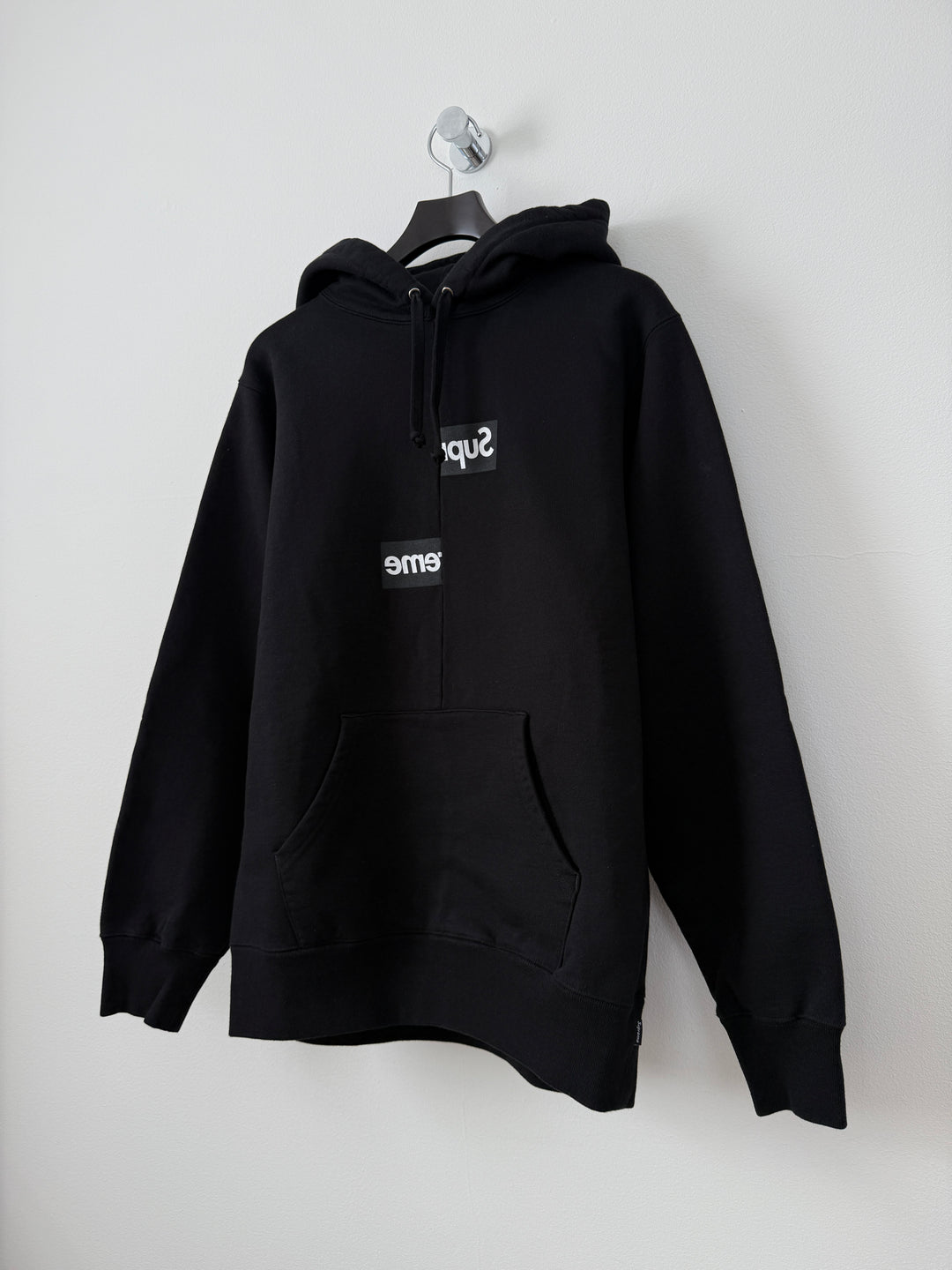 CDG Split Box Logo Hoodie