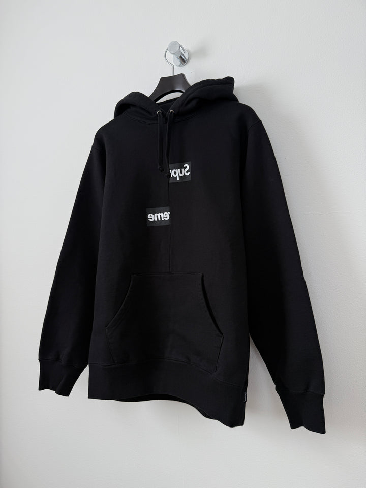 CDG Split Box Logo Hoodie