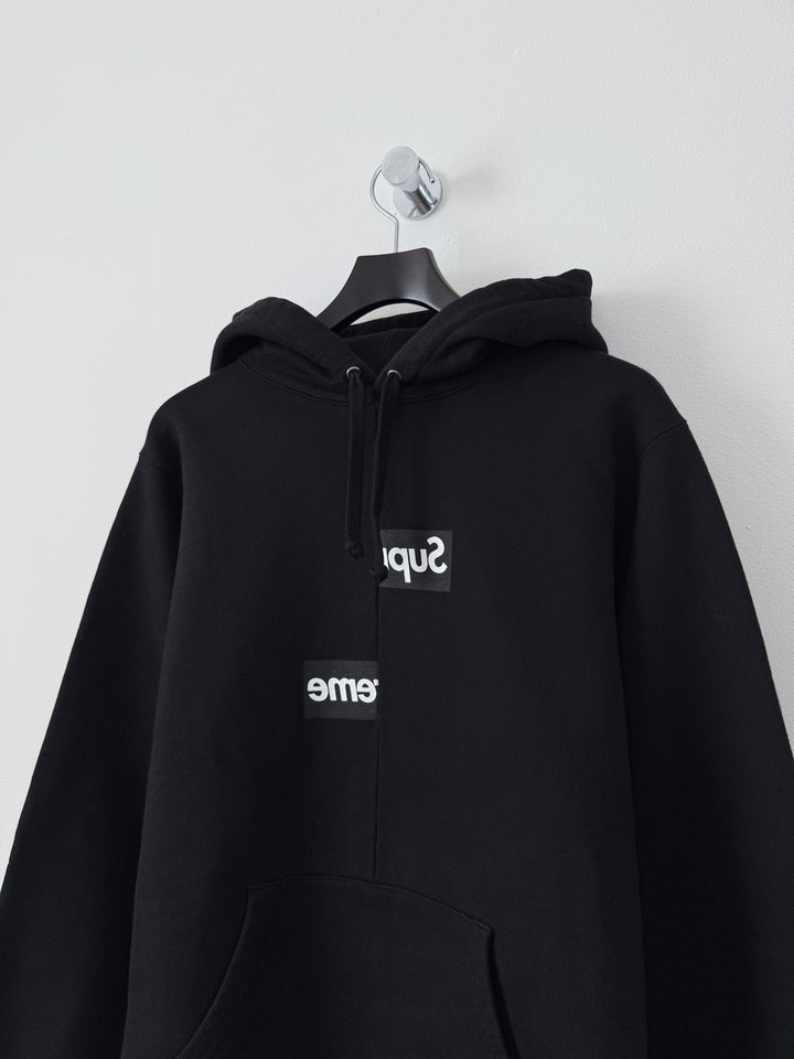 CDG Split Box Logo Hoodie