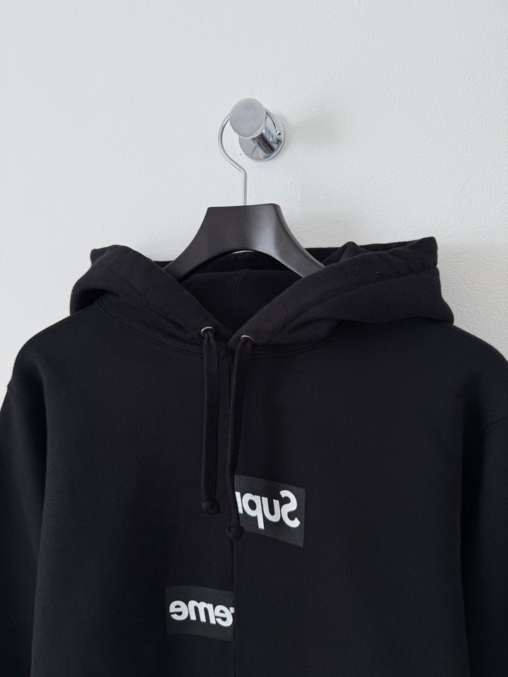 CDG Split Box Logo Hoodie