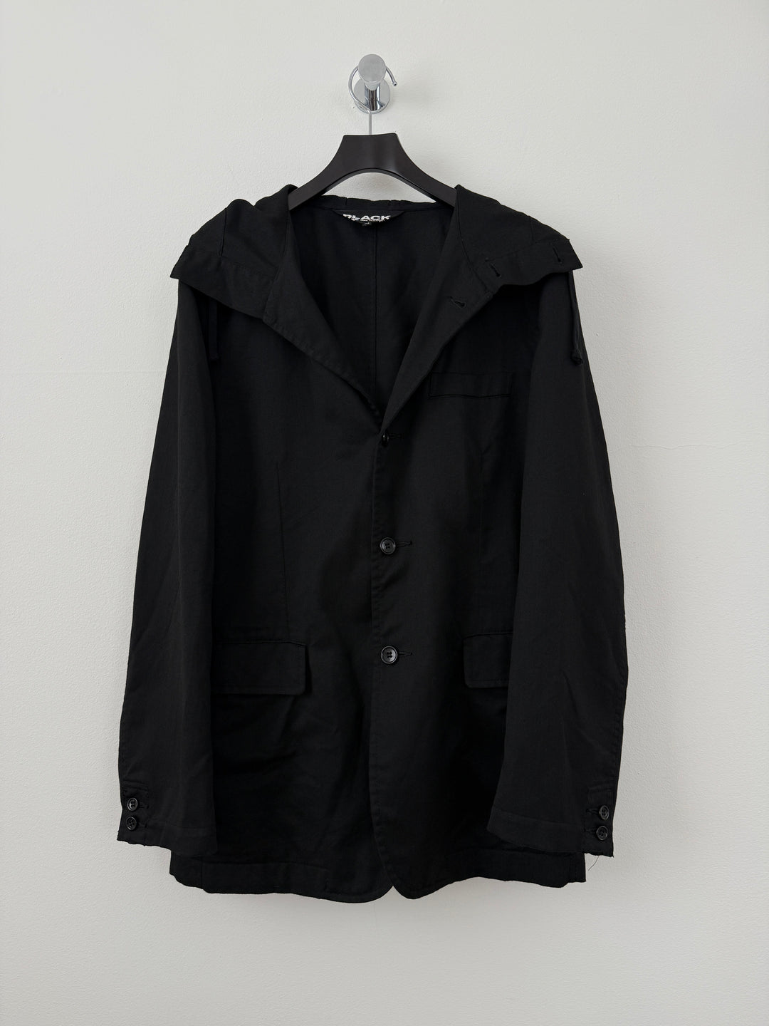 Hooded Button Up Jacket