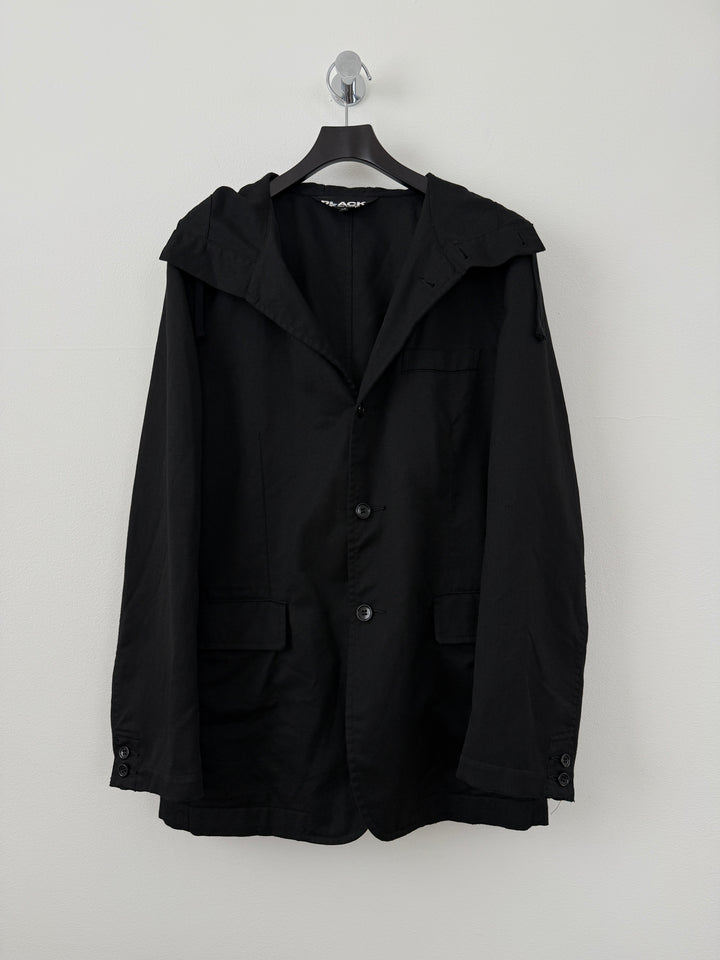 Hooded Button Up Jacket