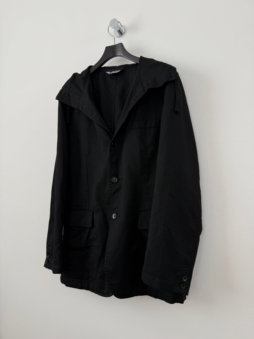 Hooded Button Up Jacket