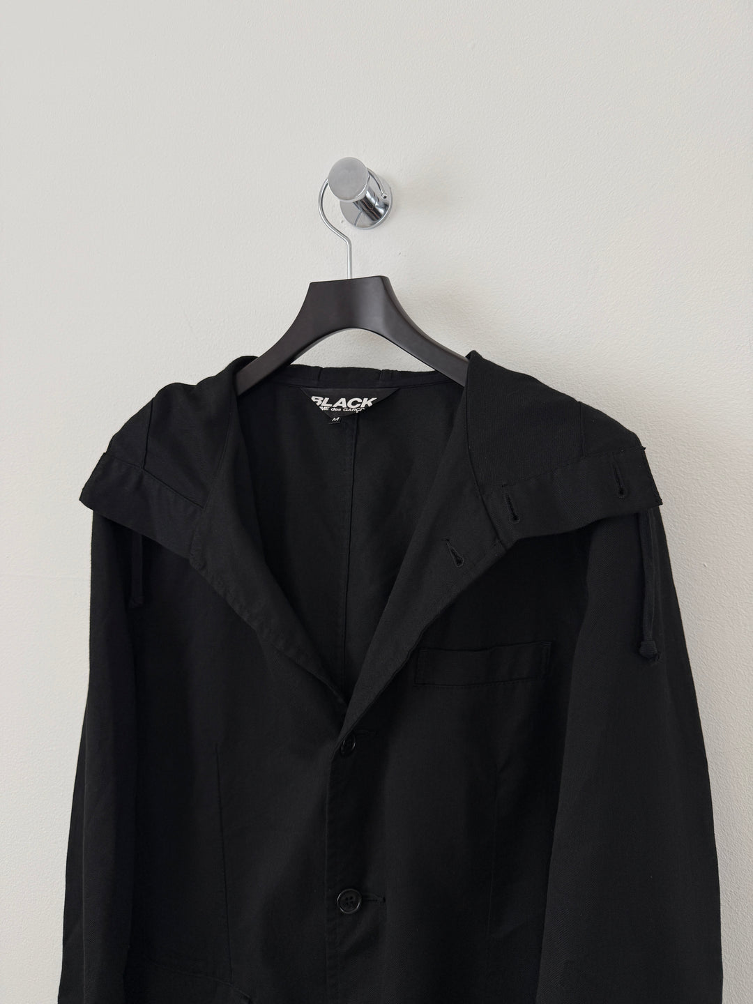 Hooded Button Up Jacket