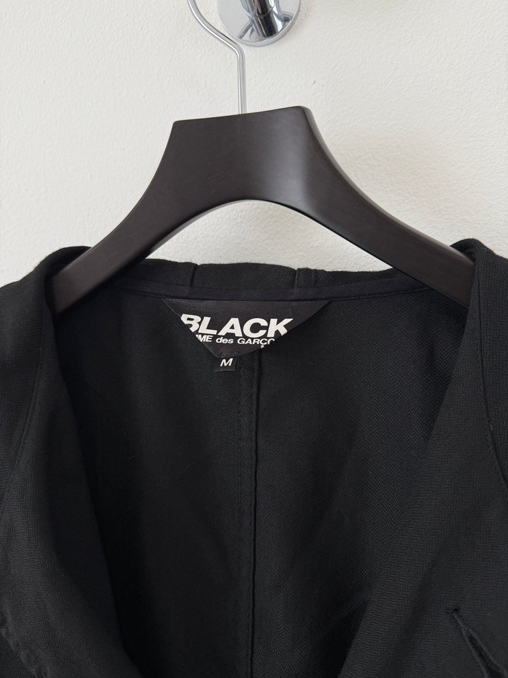 Hooded Button Up Jacket
