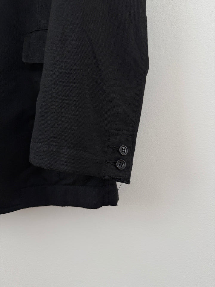 Hooded Button Up Jacket