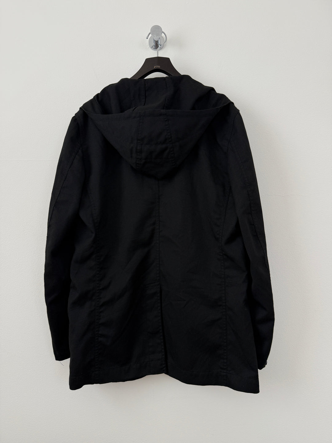 Hooded Button Up Jacket