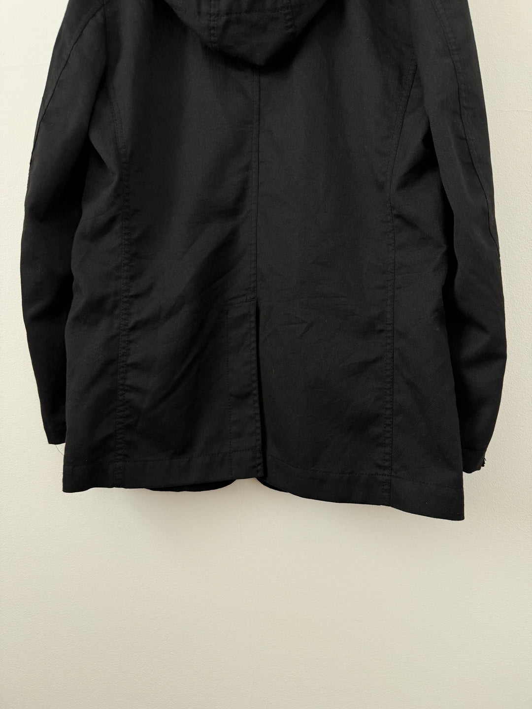 Hooded Button Up Jacket