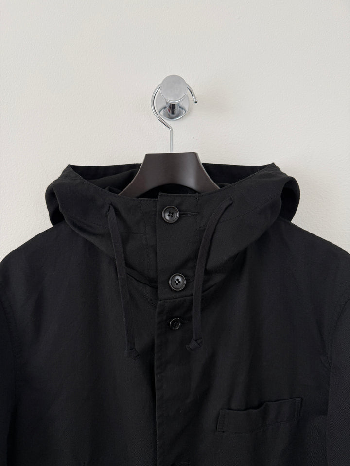 Hooded Button Up Jacket