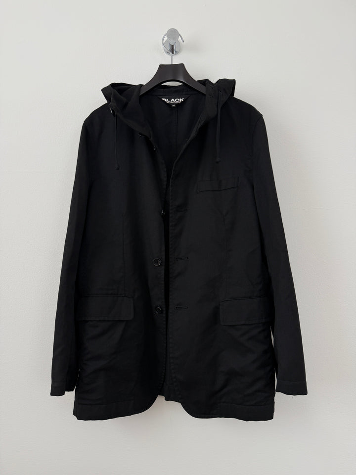 Hooded Button Up Jacket