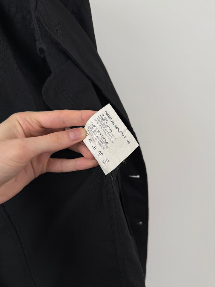 Hooded Button Up Jacket