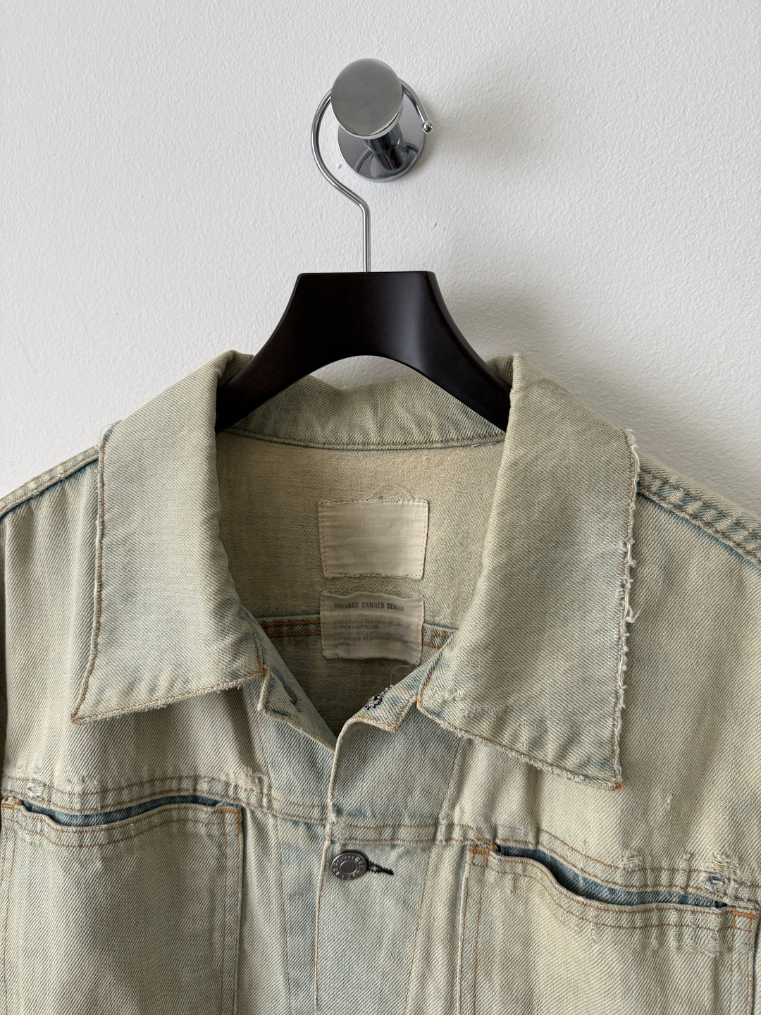 1998 Vintage Sanded Denim Jacket