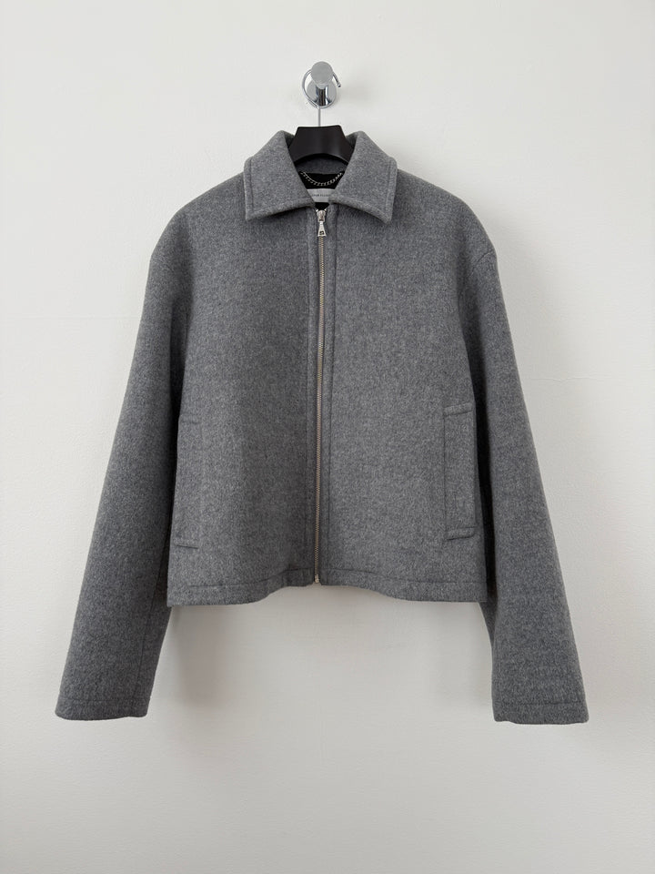 Brushed Wool Lexington Full Zip Jacket